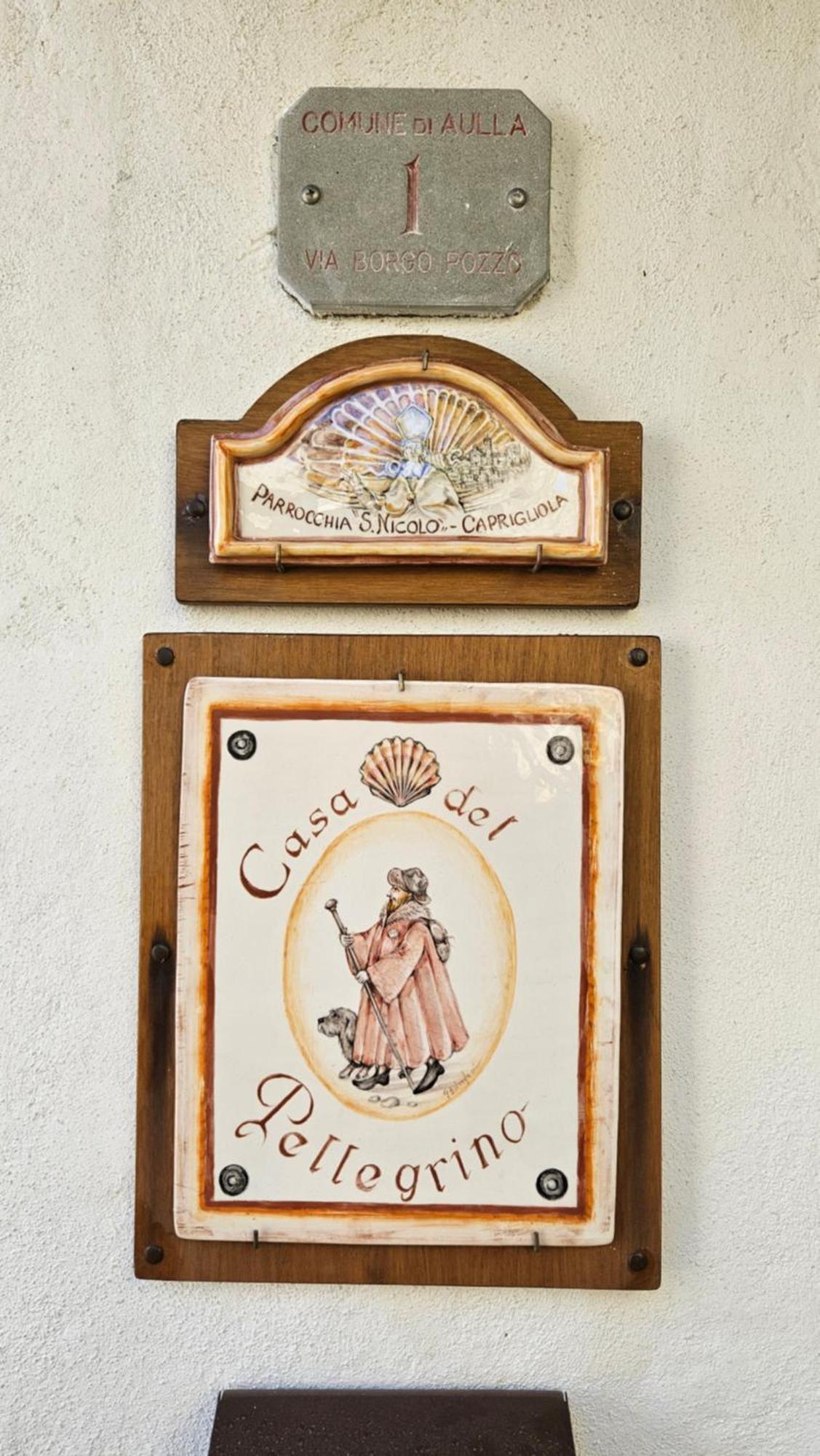 Appartamento Nel Borgo - Casa Del Pellegrino Sulla Via Francigena Aulla Eksteriør bilde